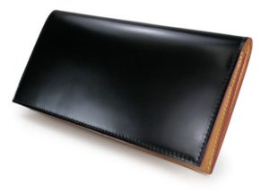 ガンゾのコードバン長財布