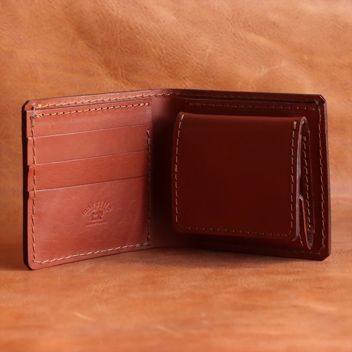 japlishの二つ折り財布の内装