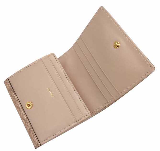 エアリストのレディース二つ折り財布の内装