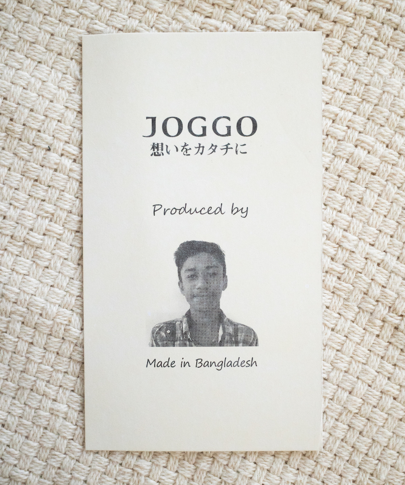 JOGGOの長財布を作った人