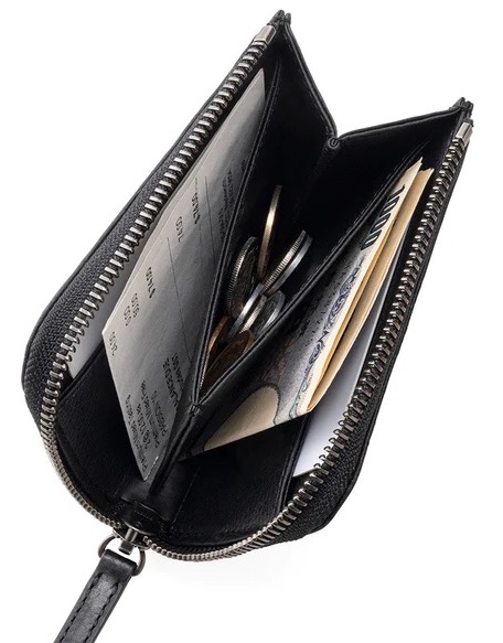 土屋鞄製造所のヴィーガン財布「Mylo™ （マイロ） ハンディLファスナー」の使い方