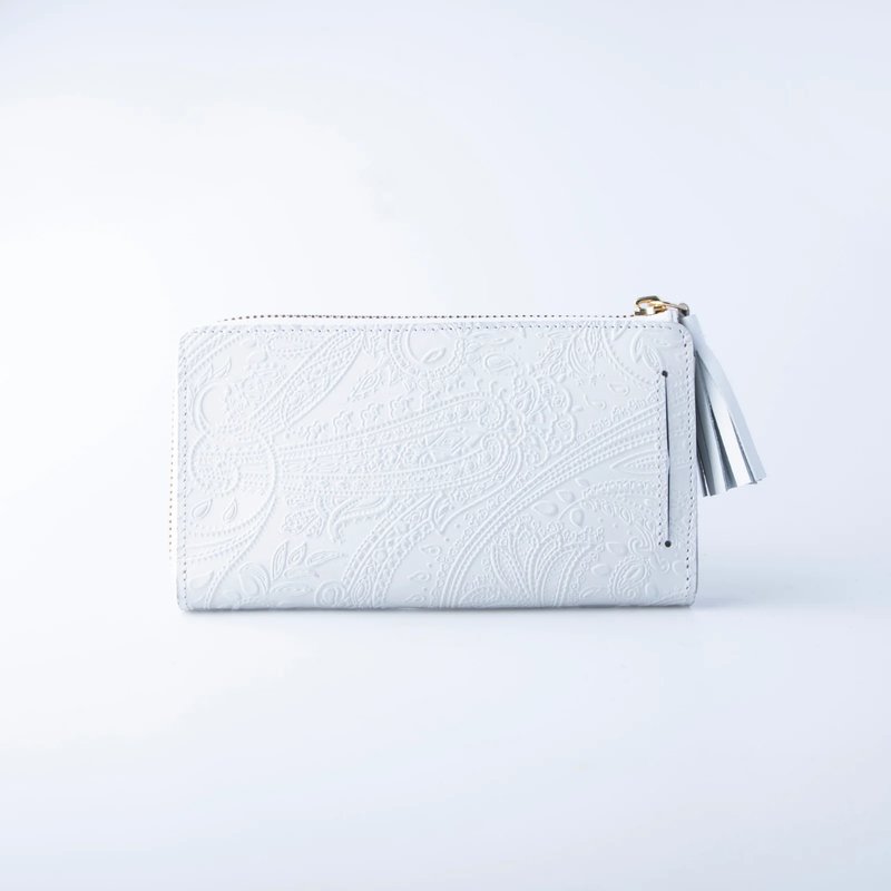 TIDY2.0 長財布 ボタニカル MARLE（White）